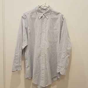 Brooks Brothers Oxford stripe dress shirt